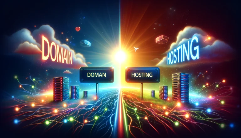 domain and hosting meaning